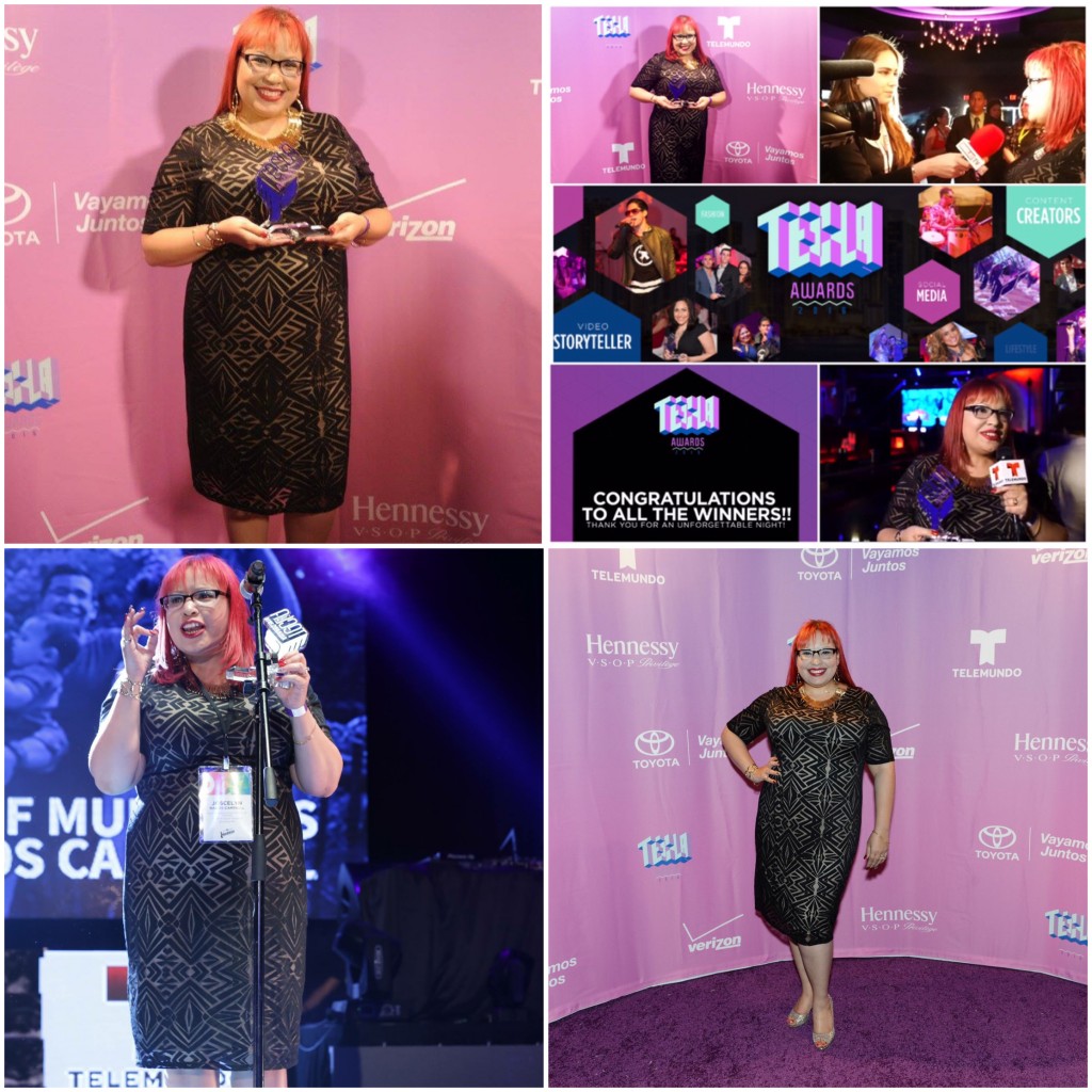 Joscelyn Campbell Tecla Award Winner Collage