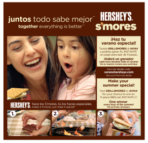 Hershey's S'mores Summer 2013