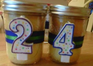 cake in a jar