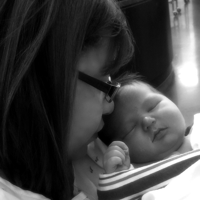 me and joshua bw