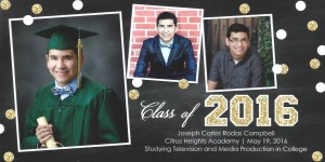 joseph graduation banner