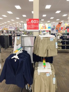 Kids' Uniforms at Target