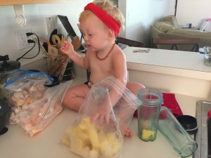 organic foods with baby