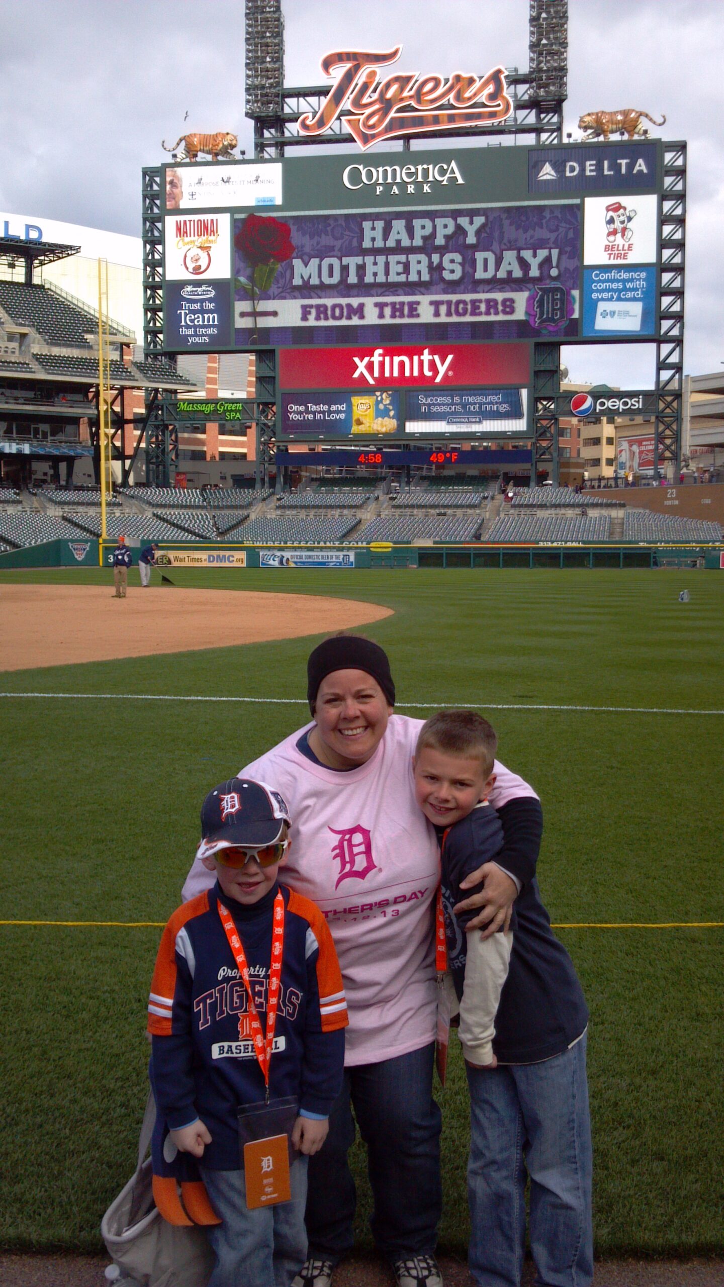 Mother’s Day Reflection and the Detroit Tigers with Kamy Moss