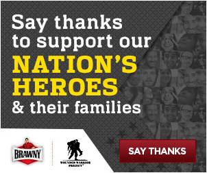 Say Thanks to Our Nation’s Heroes with Brawny Paper Towels and Wounded Warrior Project