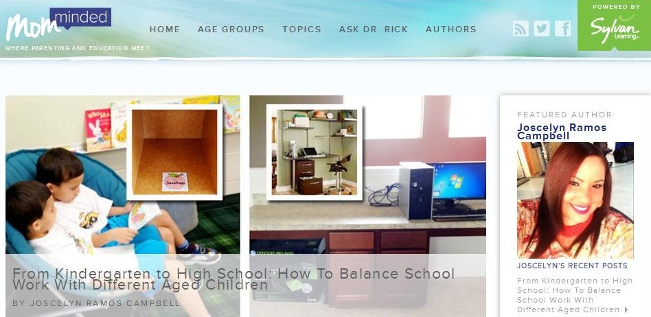 From Kindergarten to High School: How To Balance School Work With Different Aged Children