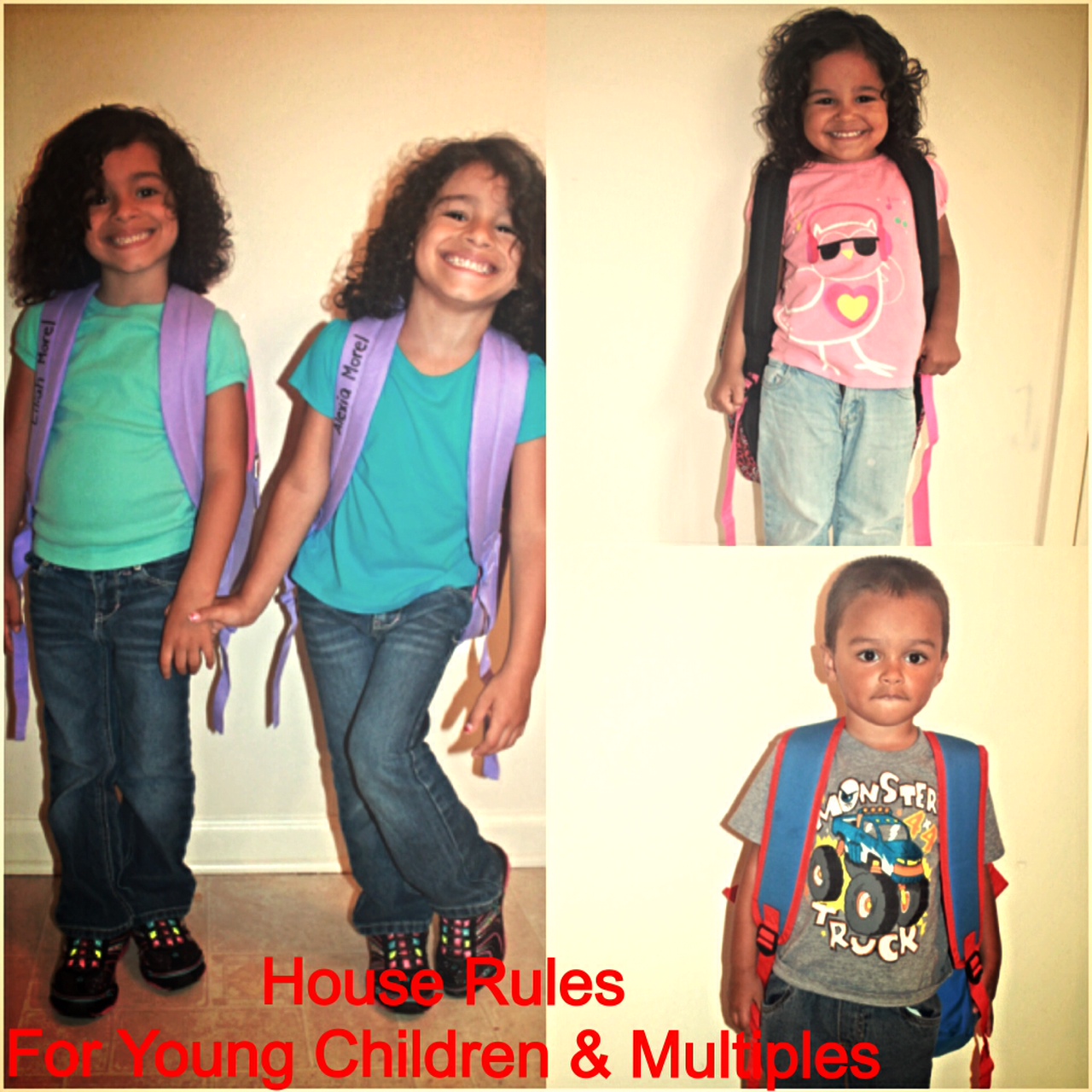 Creating House Rules for Young Children and Multiples with Gabie Ocasio #MOMMotivationalMami