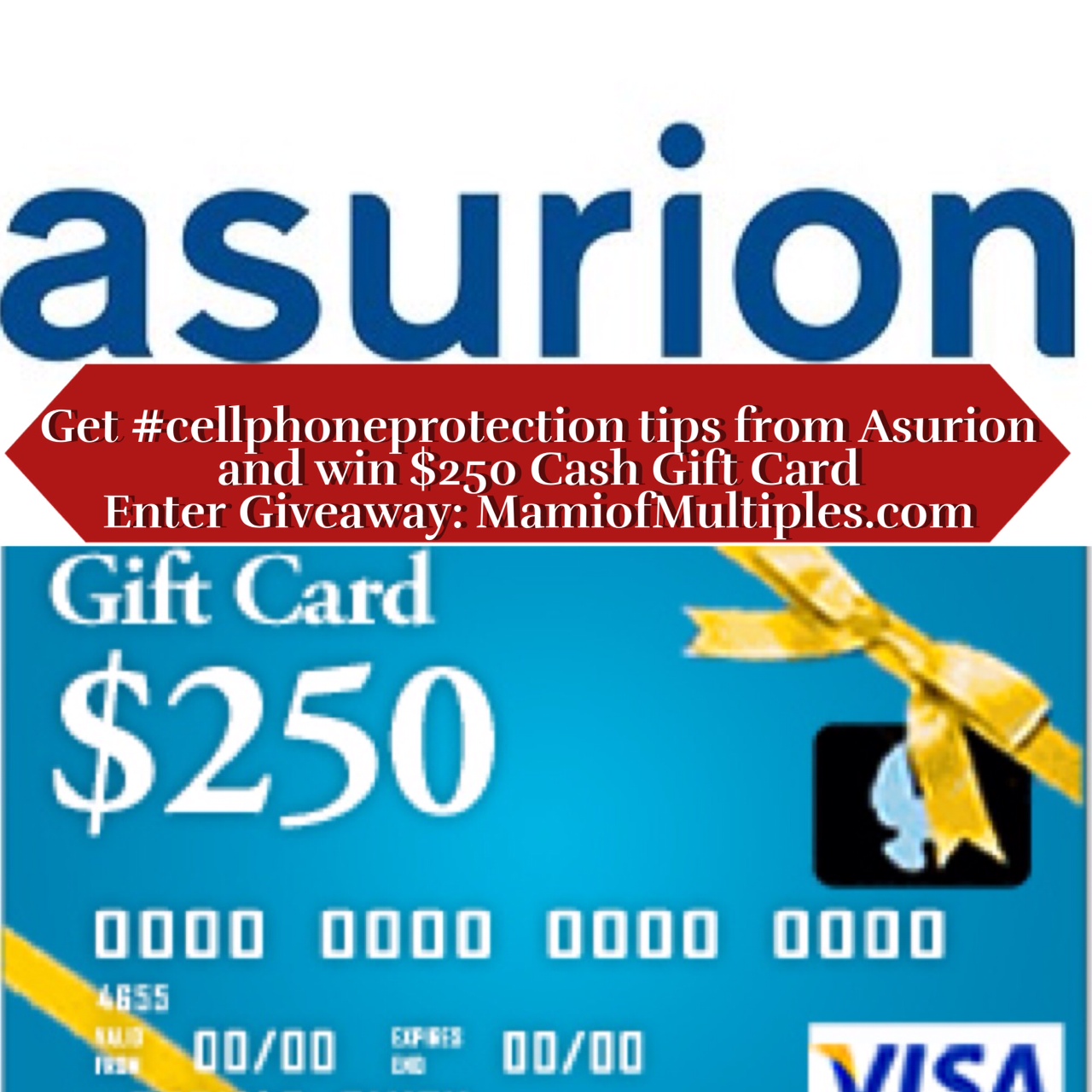 Protect Your CellPhones and Vacation Plans with Asurion and $250 Cash Gift Card Giveaway