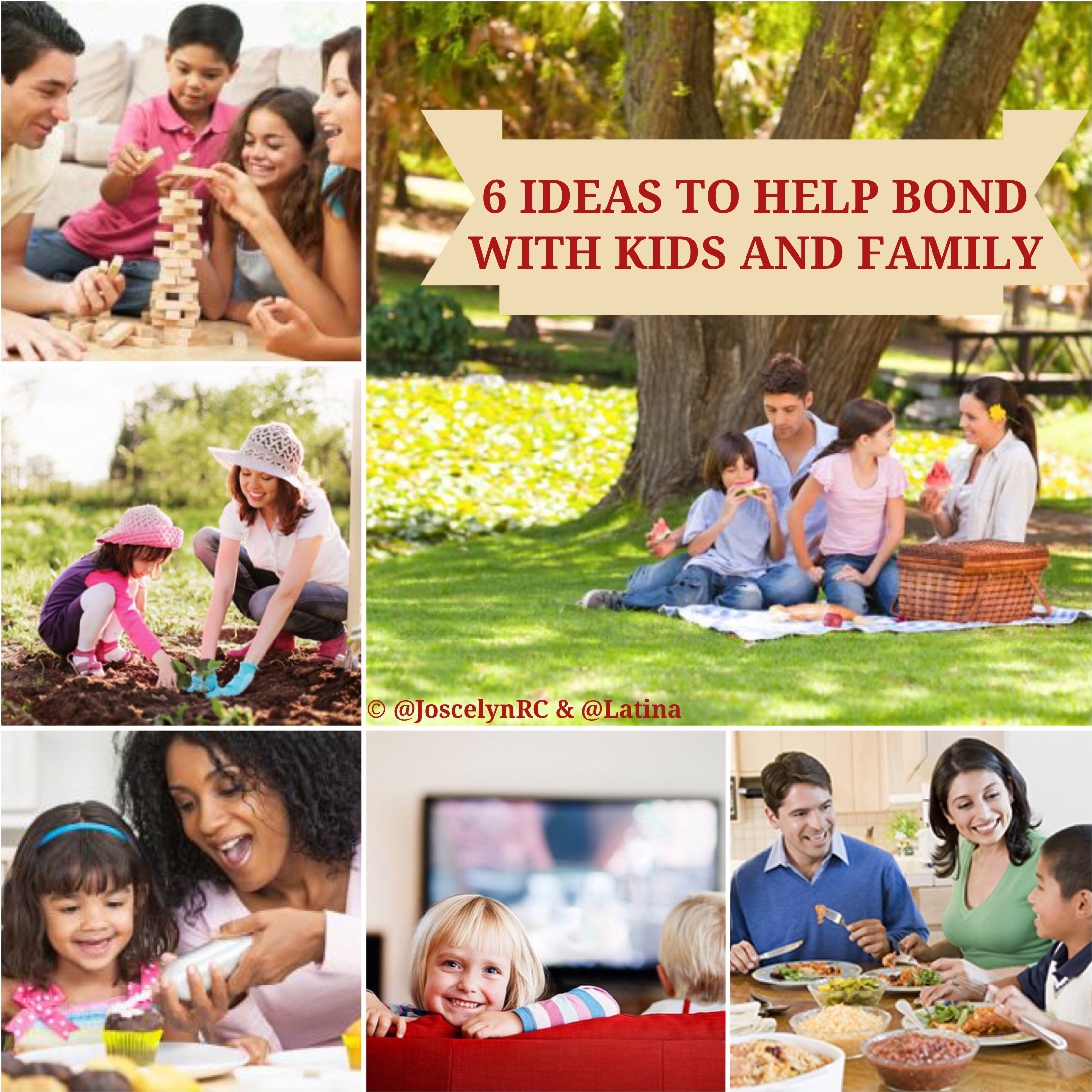 6 Ideas to Help Bond with Kids and Family