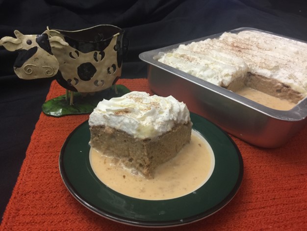 Pastel Tres Leches de Calabaza