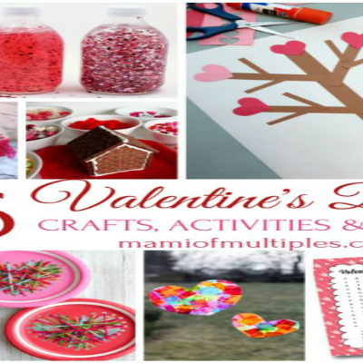 26 Valentine’s Day Crafts and Activities for Kids