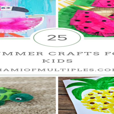 25 Summer Crafts for Kids