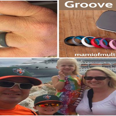 Groove Rings, Breathable Silicone Rings Designed For Active Living
