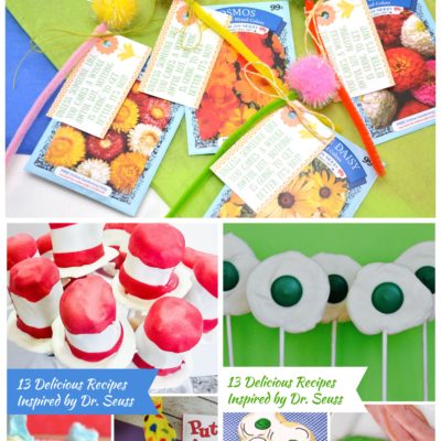 Lorax Seeds Craft and 13 Inspired Dr. Seuss Recipes