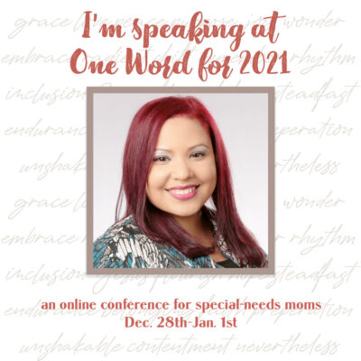 One Word for 2021 Conference